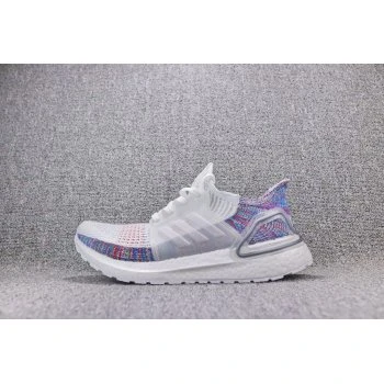 Adidas Women's Ultra Boost 5.0 19 - Cloud White/Crystal White/Blue B75877