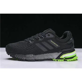 New Adidas Aerobounce ST Black/Green Men's Size Shoes BW0003