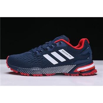 New Adidas Aerobounce ST Navy Blue/Red BW0104