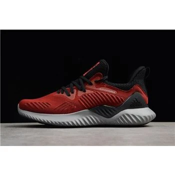 New Adidas Alphabounce Beyond Black Red Running Shoes AC8626