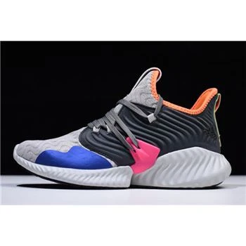 Adidas AlphaBounce Instinct Clima Grey Two/Hi Res Orange-Trace Blue DB2731