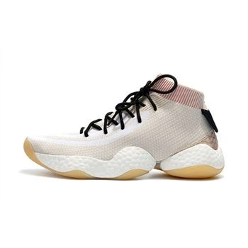 Adidas Crazy BYW Primeknit White/Pink-Black Men's Size