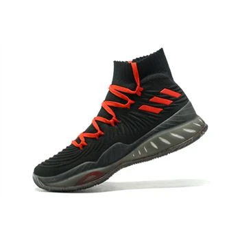 Men's Adidas Crazy Explosive 2017 Primeknit Black Red Basketball Shoes