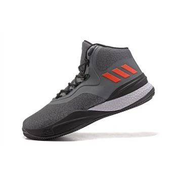 Adidas D Rose 8 Grey/Black-Red-White Men's Basketball Shoes