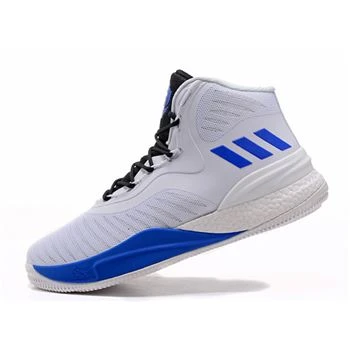Adidas D Rose 8 White/Royal Blue-Black Men's Basketball Shoes