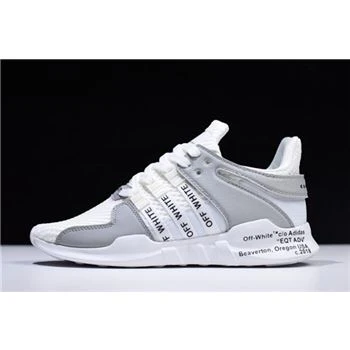 2018 Off-White x Adidas EQT Support ADV 93/17 White/Grey-Black CQ3038