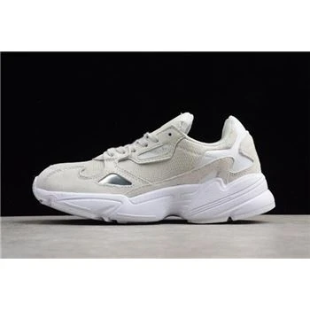 New Adidas Falcon WMNS Light Grey/White BB9175