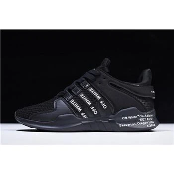 2018 Off-White x Adidas EQT Support ADV 93/17 Black CQ3039