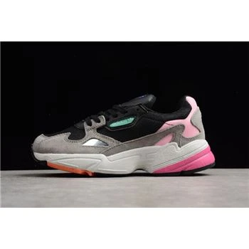 Women's Adidas Falcon W Core Black/Light Granite BB9173