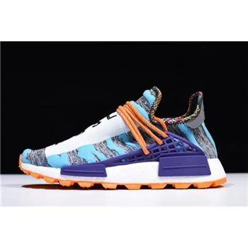Cheap Pharrell x Adidas Afro Hu NMD Hi-Res Aqua/Core Black BB9528