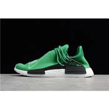 Pharrell x Adidas NMD Human Race Green/Footwear White-Black BB0620