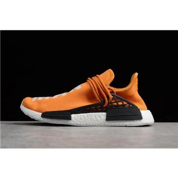 Pharrell x Adidas NMD Human Race Tangerine Orange/Black-White BB3070