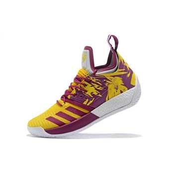 Adidas Harden Vol. 2 Yellow Purple White