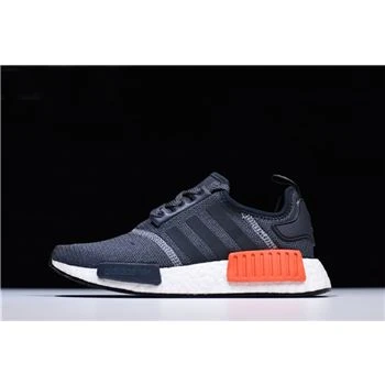 Adidas NMD R1 Dark Grey/Semi Solar Red Men's Running Shoes S31510