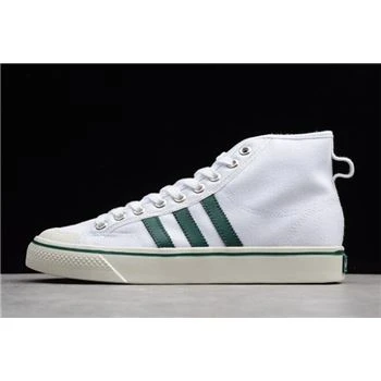 Adidas Nizza Blanc Bordeaux Hi White/Green CQ3137