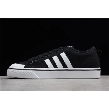 Adidas Nizza Blanc Bordeaux LO Black/White CQ2332