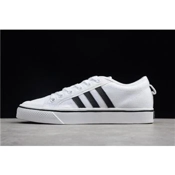 New Adidas Originals Nizza Footwear White/Core Black CQ2333