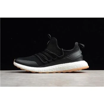 New Adidas Pure Boost Black/White-Gum Men's Running Shoes BA8802