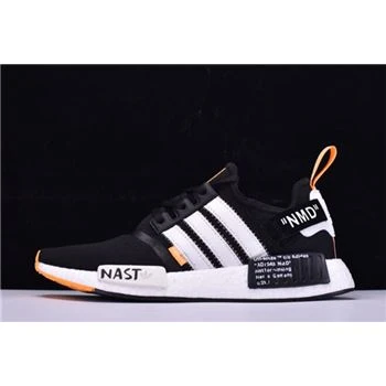 OFF-White x Adidas Originals NMD R1 Black/White-Orange BA8860