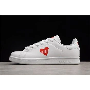 Custom Adidas Stan Smith Valentine's Day White/Red Limited Edition Shoes G2783916 Custom Adidas Stan Smith Valentine's Day White/Red Limited Edition Shoes G2783916