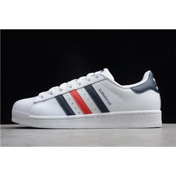 Adidas Originals Superstar Foundation White Navy Red S79208