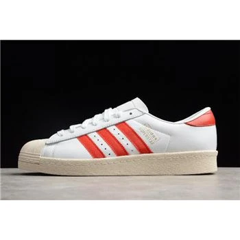 Adidas Originals Superstar OG White/Red Shoes CQ2477