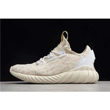 Adidas Originals Tubular Doom Sock Primeknit Clear Brown/Chalk White/White CQ0943