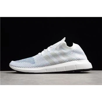Adidas Swift Run Primeknit White Blue Black