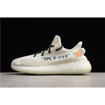 Men's and Women's Off White x Adidas Yeezy Boost 350 V2 