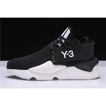 Men's and Women's Adidas Y-3 Black/White Sneaker 2018