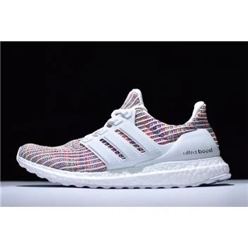 New Adidas Ultra Boost 4.0 White/Multi-Color BB8698
