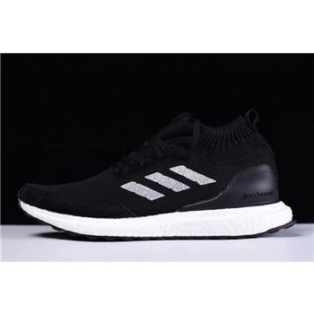 New Adidas Ultra Boost Mid Black/White Shoes On Sale