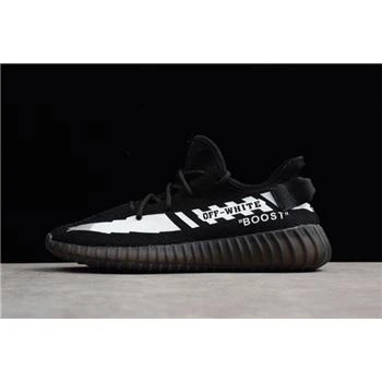 Off-White x Adidas Yeezy Boost 350 V2 Black/White Men's and Women's Size