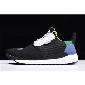 Pharrell x Adidas Solar Hu Glide Black/Multi-Color CG6736