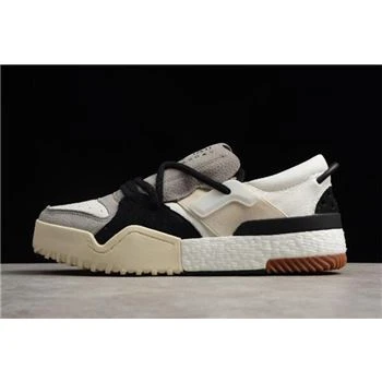 Cheap Adidas Alexander Wang Bball Low White/Grey-Black AC6848 On Sale