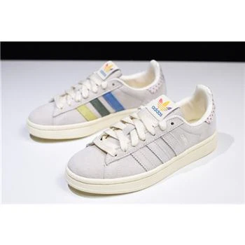 New Adidas Campus Pride Multi Cream White/Trace Pink-Trace Scarlet B42000