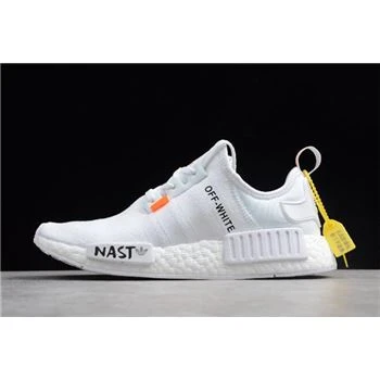 Off-White x Adidas NMD XR1 PK BOOST White Black DA8866