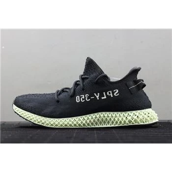 Adidas Futurecraft 4D Yeezy 350 V2 Core Black/Ash Green B75946
