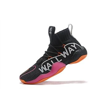 John Wall x Adidas Crazy BYW X Wall Way PE Black/Orange-White-Pink