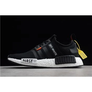 Off-White x Adidas NMD XR1 PK BOOST Black White DA8865