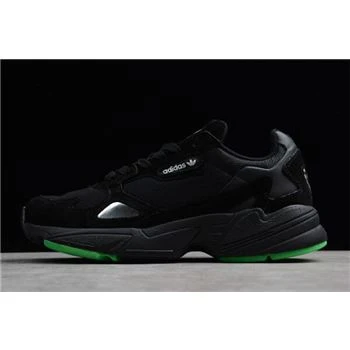 Adidas Falcon Black Green Men's and Women's Size BB9179